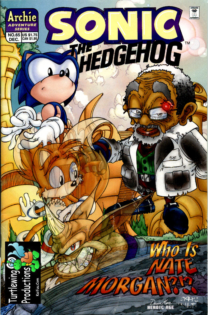Sonic - Archie Adventure Series December 1998 Cover Page